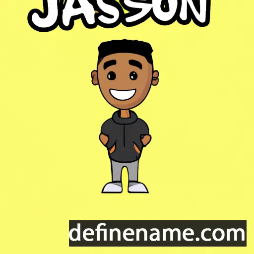 cartoon of the name Jaysean