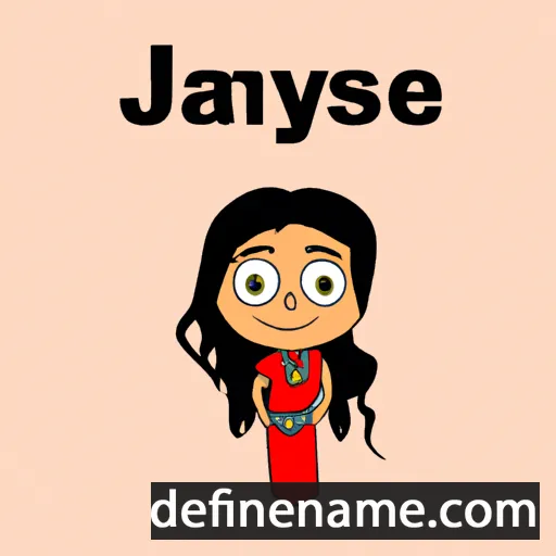 cartoon of the name Jayshree