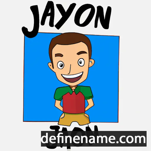 cartoon of the name Jaysson