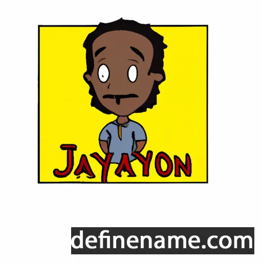 Jayvon cartoon