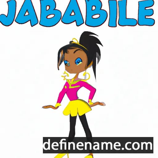 Jazabelle cartoon