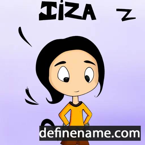 cartoon of the name Jazira