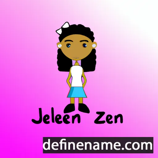 Jazleen cartoon