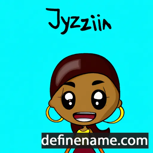 Jazzilyn cartoon