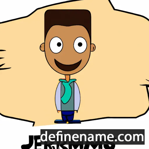 cartoon of the name Jérémias