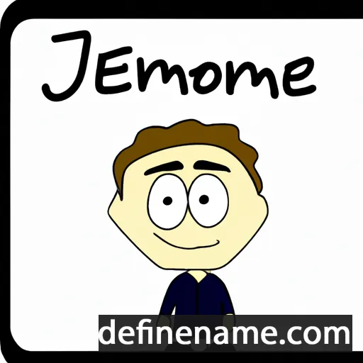 Jérômée cartoon