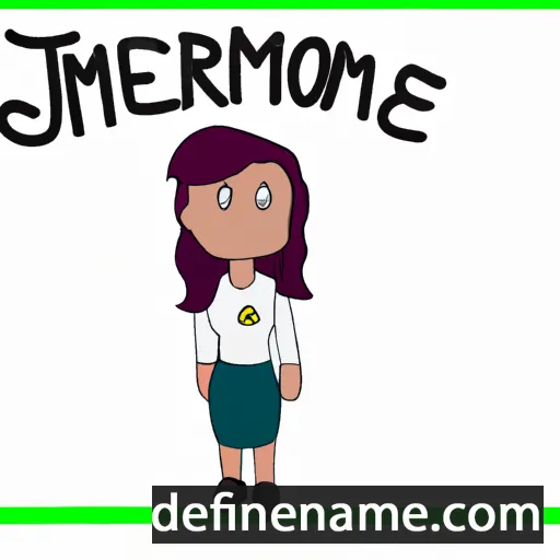 Jéromine cartoon