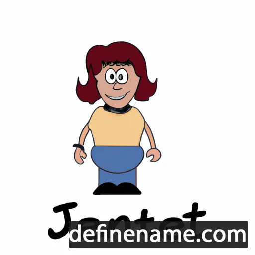 Jeanete cartoon