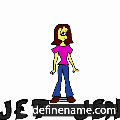 Jeanett cartoon