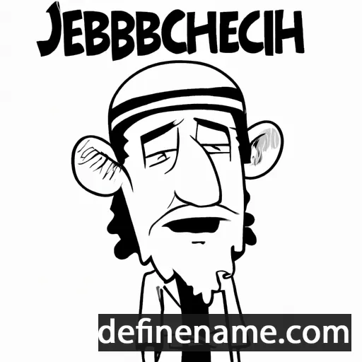 cartoon of the name Jeberechiah