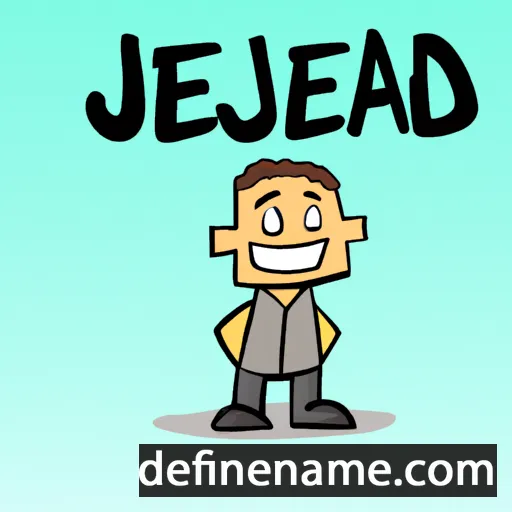 cartoon of the name Jedediah