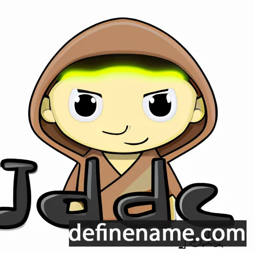 cartoon of the name Jedi