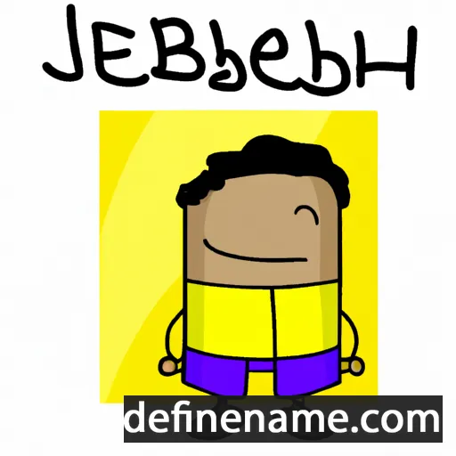 cartoon of the name Jeebesh