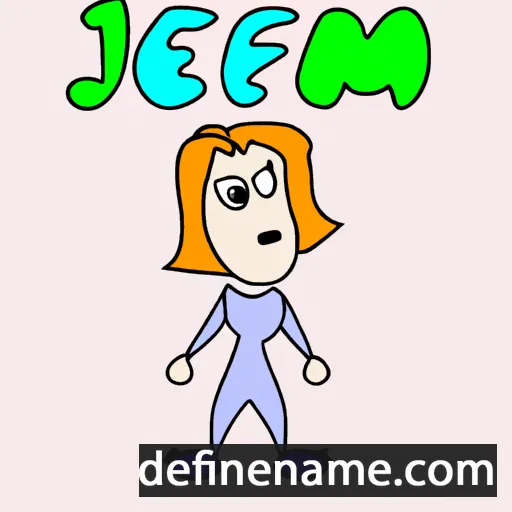 Jeeʹfem cartoon