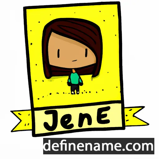 Jeenie cartoon