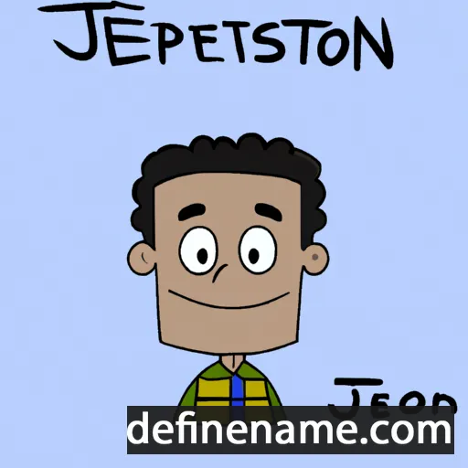 cartoon of the name Jeferson