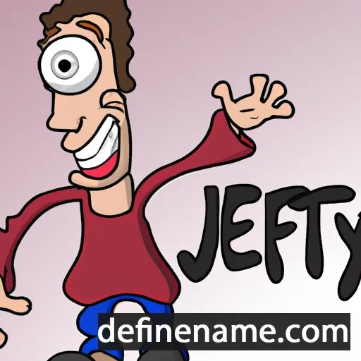 cartoon of the name Jeffy