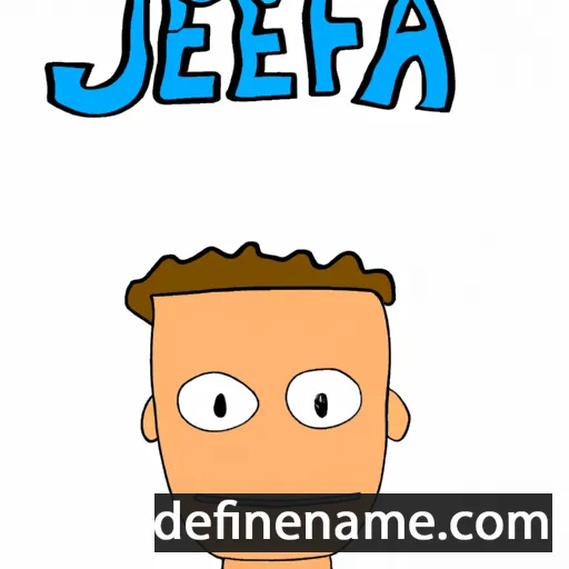 cartoon of the name Jefra