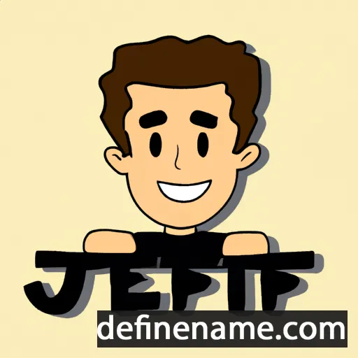 cartoon of the name Jefri