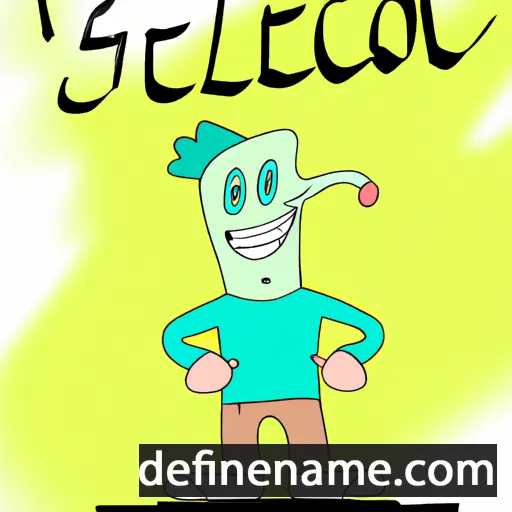 cartoon of the name Jeĥezkelo