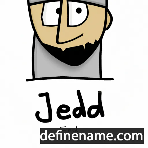 cartoon of the name Jehad