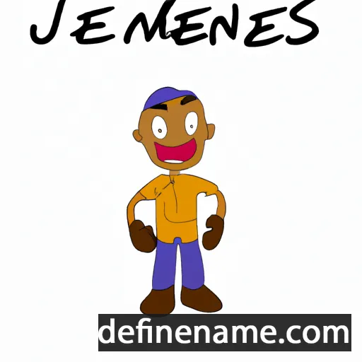 cartoon of the name Jehannes