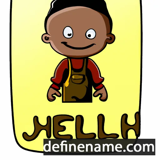 Jehiël cartoon