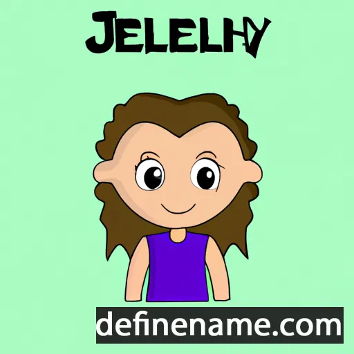 cartoon of the name Jehiely