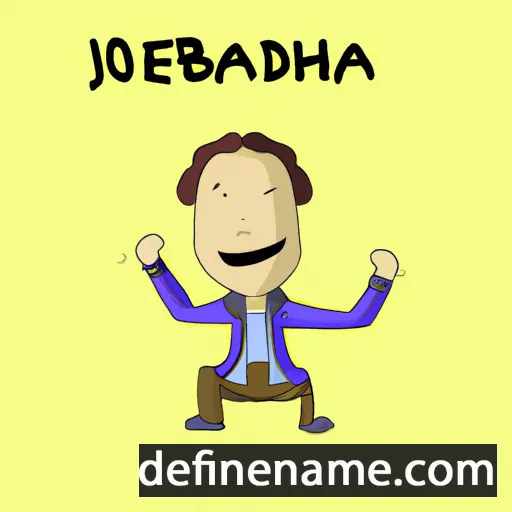 cartoon of the name Jehonadab