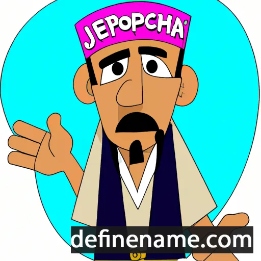 cartoon of the name Jehosophat