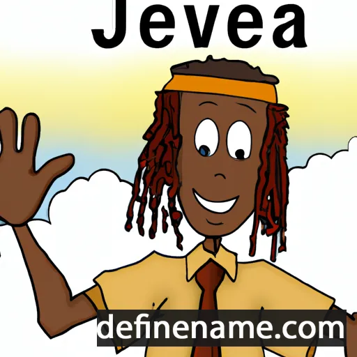 cartoon of the name Jehova