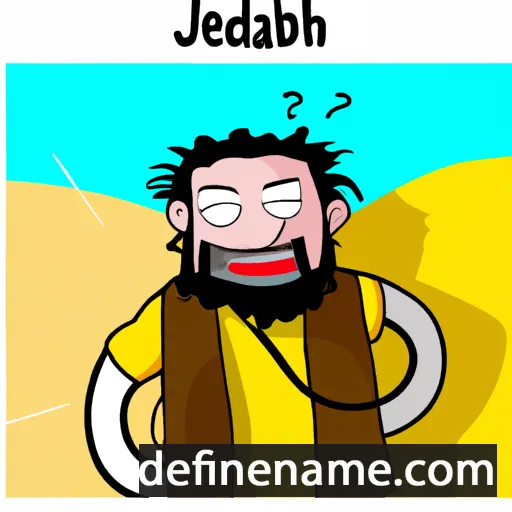 cartoon of the name Jehozabad