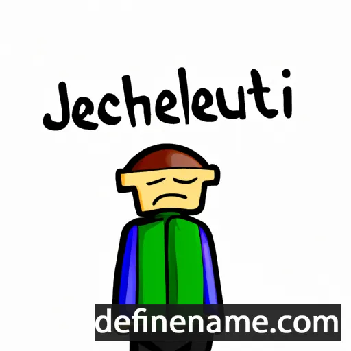 cartoon of the name Jekuthiel