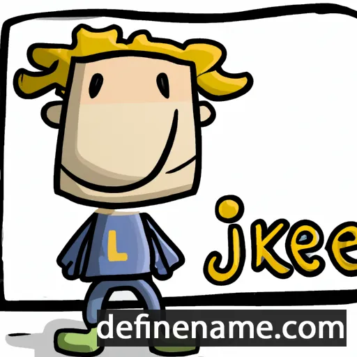 cartoon of the name Jelke