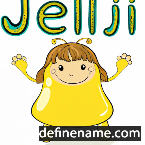 cartoon of the name Jelli