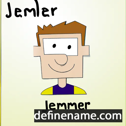 cartoon of the name Jelmer