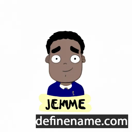 cartoon of the name Jemaine