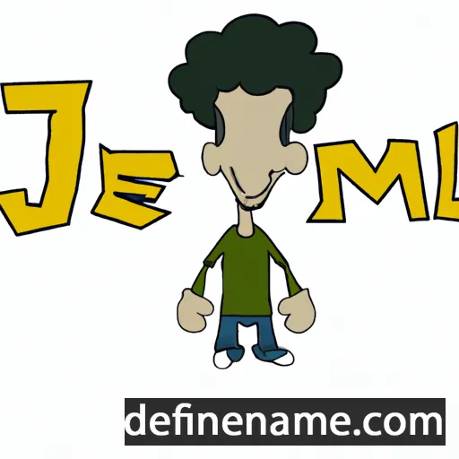 cartoon of the name Jemal