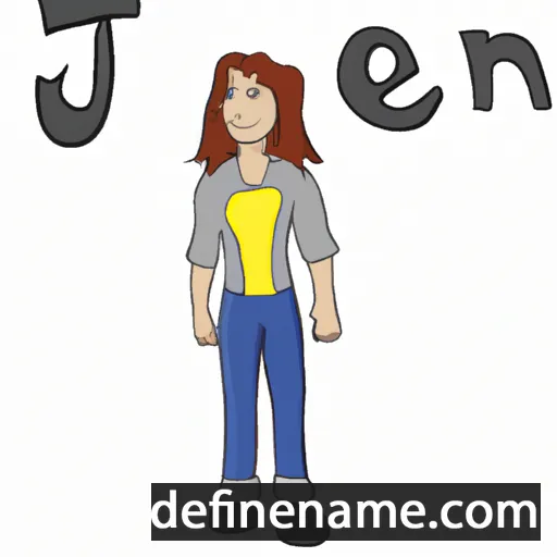 Jene cartoon