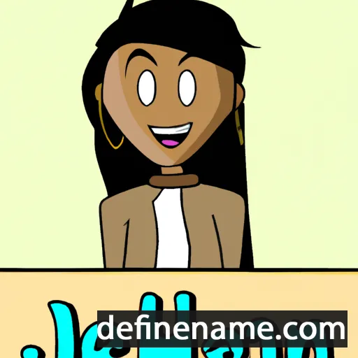 Jeneah cartoon