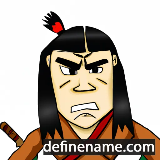 cartoon of the name Jenghis