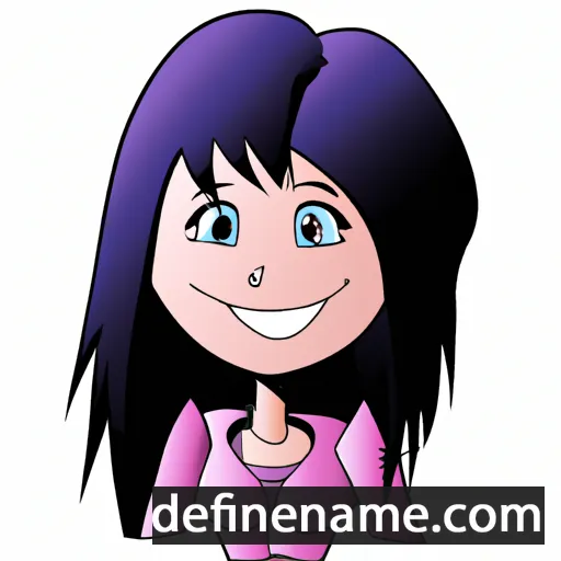 cartoon of the name Jenilee