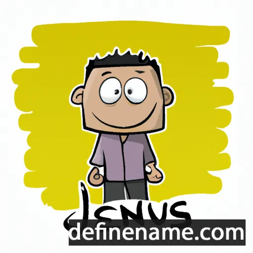 cartoon of the name Jenis