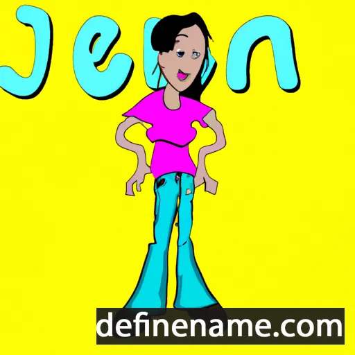 Jenjen cartoon