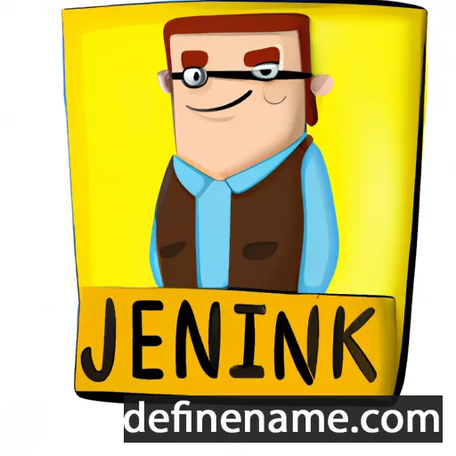 cartoon of the name Jenkin