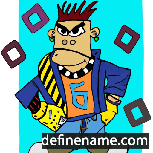 cartoon of the name Jenko