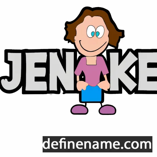 cartoon of the name Jenneke