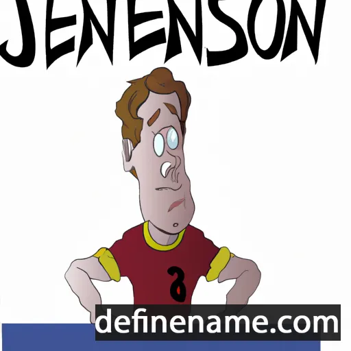 cartoon of the name Jennison