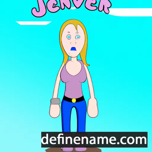 Jennyver cartoon