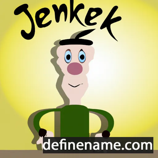 cartoon of the name Jenőke